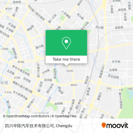 四川华陈汽车技术有限公司 map