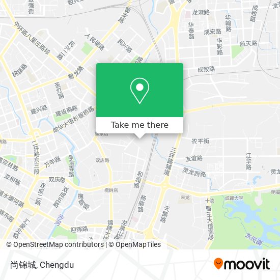 尚锦城 map