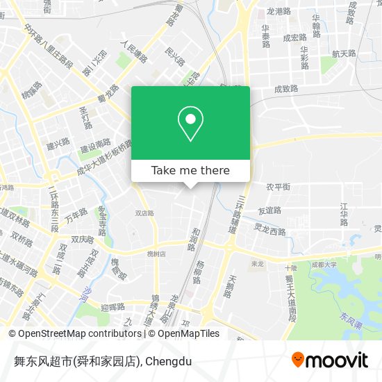 舞东风超市(舜和家园店) map