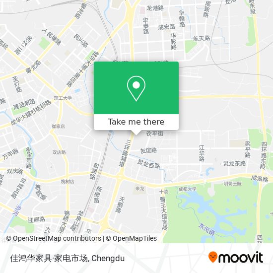 佳鸿华家具·家电市场 map