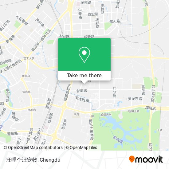 汪哩个汪宠物 map