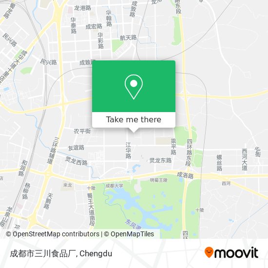 成都市三川食品厂 map