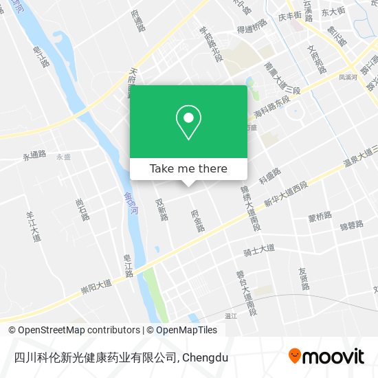 四川科伦新光健康药业有限公司 map