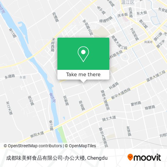 成都味美鲜食品有限公司-办公大楼 map