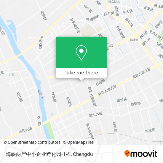 海峡两岸中小企业孵化园-1栋 map