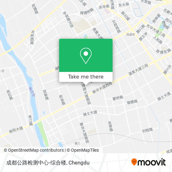 成都公路检测中心-综合楼 map