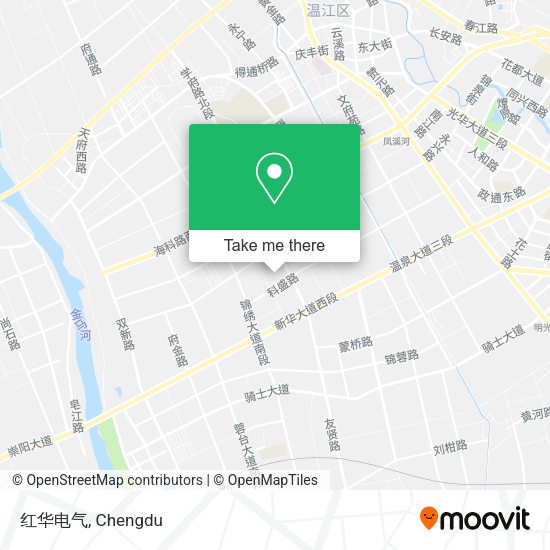 红华电气 map