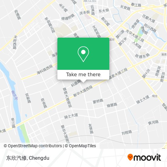 东欣汽修 map