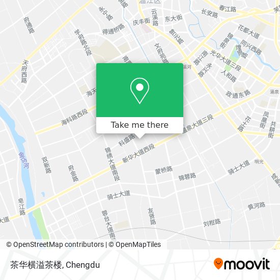 茶华横溢茶楼 map