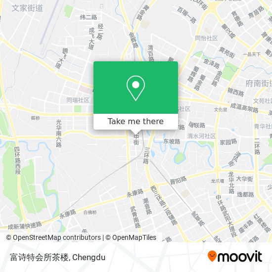 富诗特会所茶楼 map