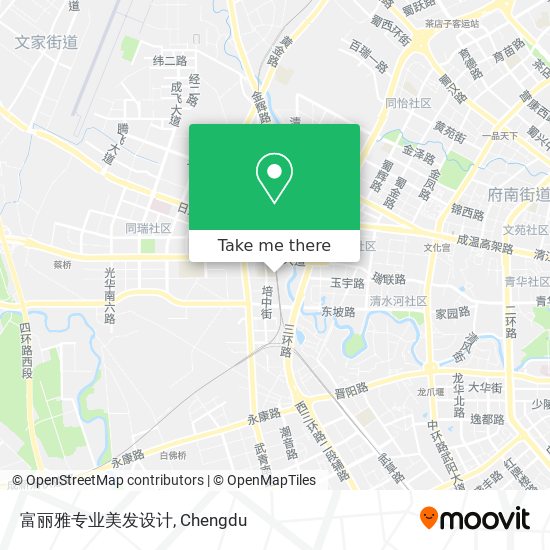 富丽雅专业美发设计 map