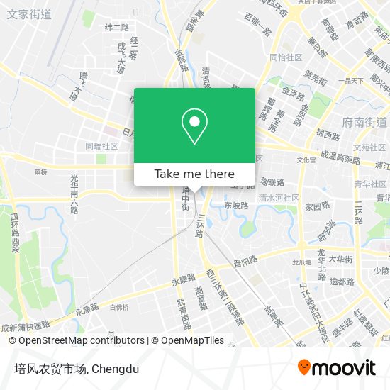培风农贸市场 map