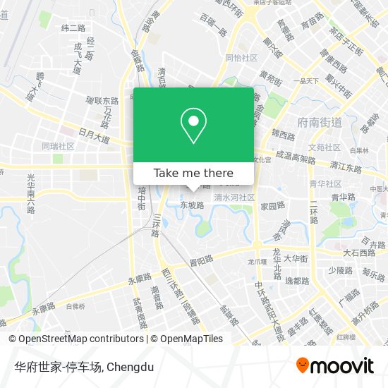 华府世家-停车场 map