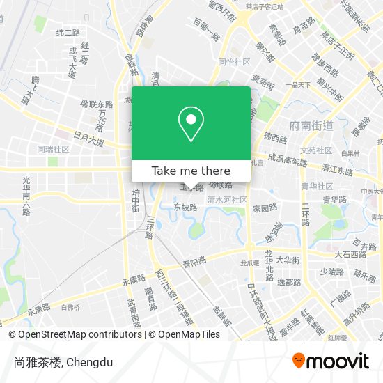 尚雅茶楼 map