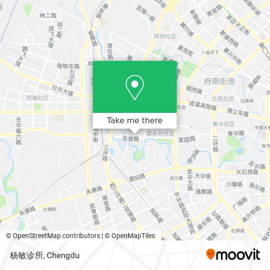 杨敏诊所 map