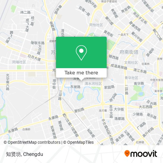 知贤坊 map