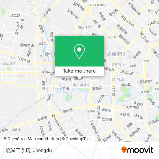 晓岚干杂店 map