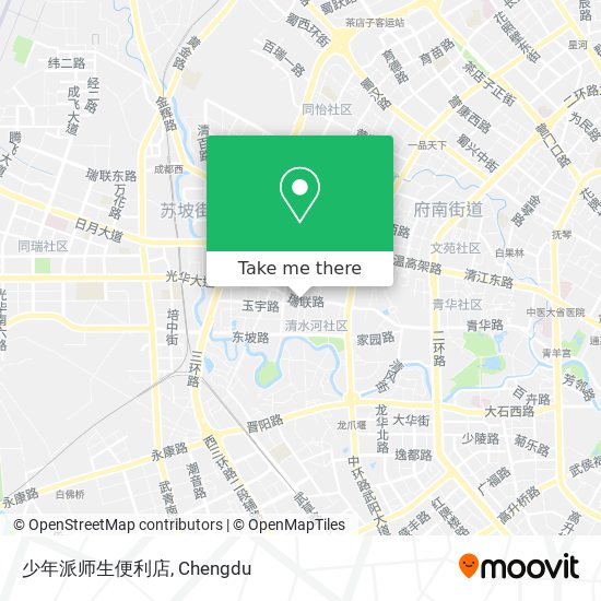 少年派师生便利店 map