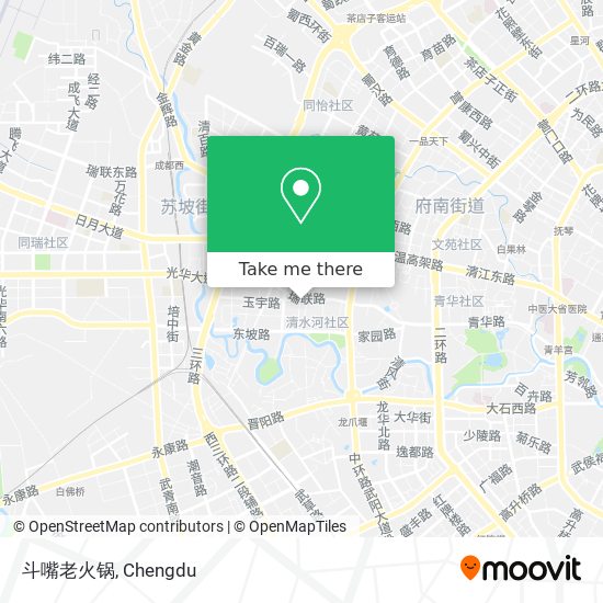 斗嘴老火锅 map