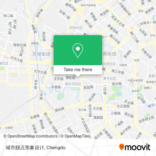 城市靓点形象设计 map