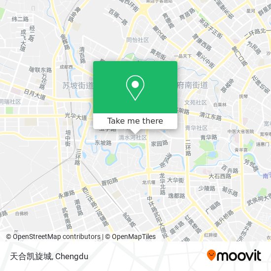 天合凯旋城 map
