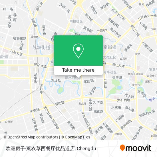 欧洲房子·薰衣草西餐厅优品道店 map
