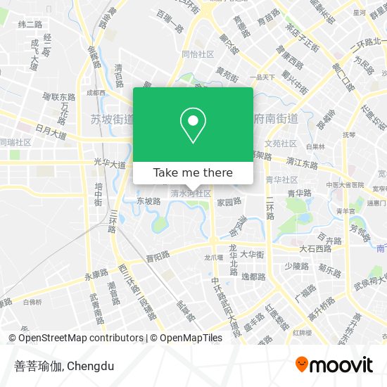 善菩瑜伽 map