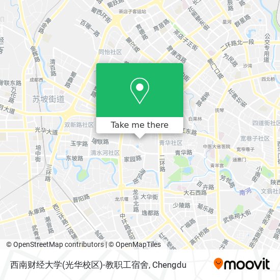 西南财经大学(光华校区)-教职工宿舍 map