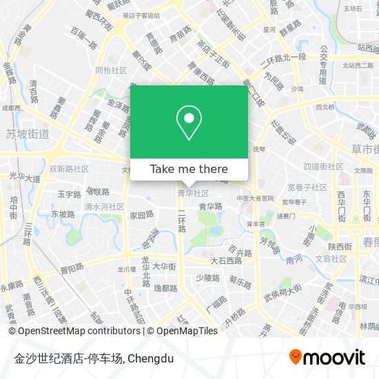 金沙世纪酒店-停车场 map