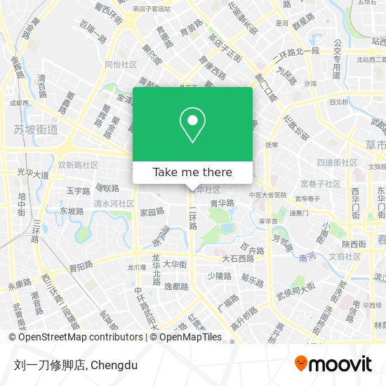 刘一刀修脚店 map