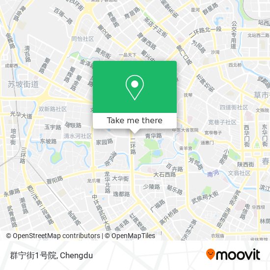 群宁街1号院 map