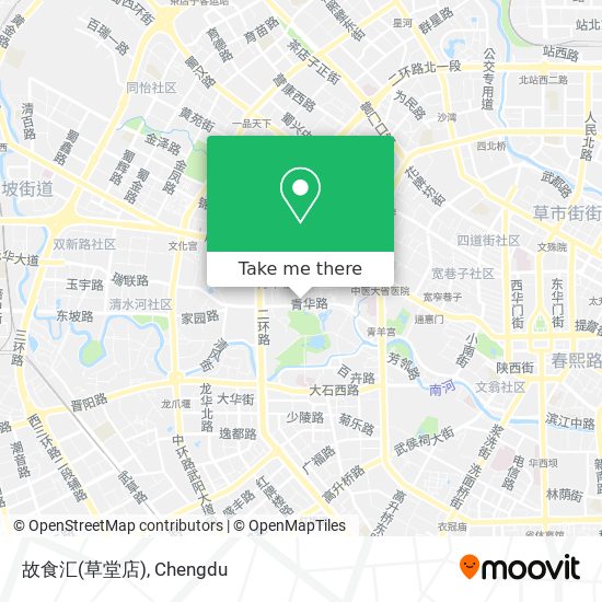 故食汇(草堂店) map