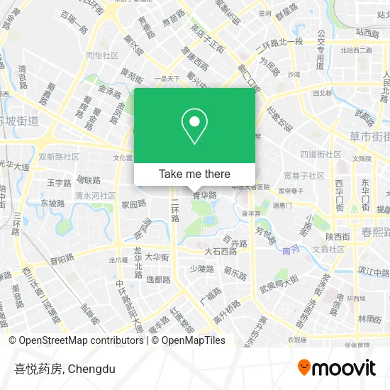 喜悦药房 map
