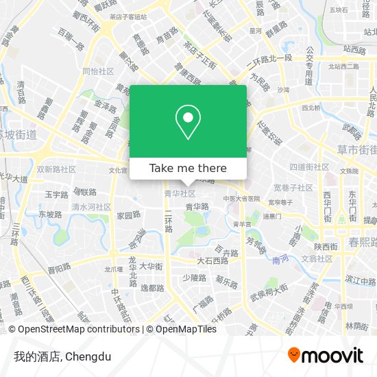 我的酒店 map