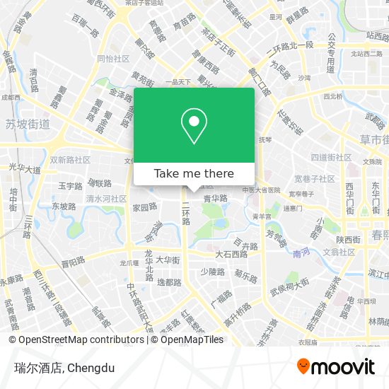 瑞尔酒店 map