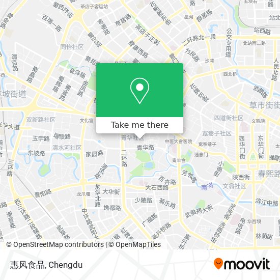惠风食品 map