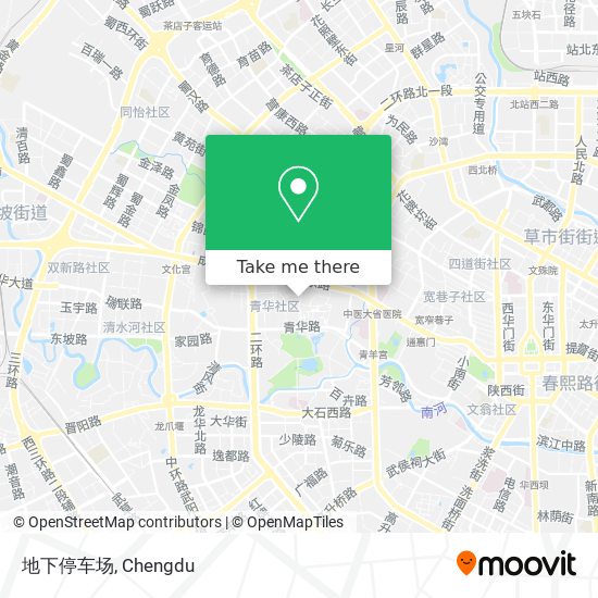地下停车场 map