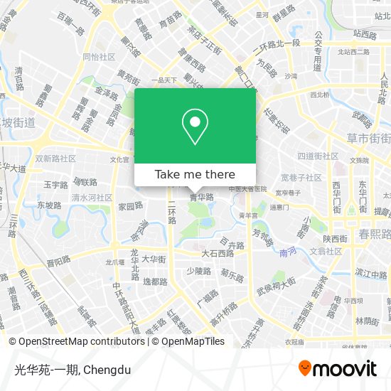 光华苑-一期 map