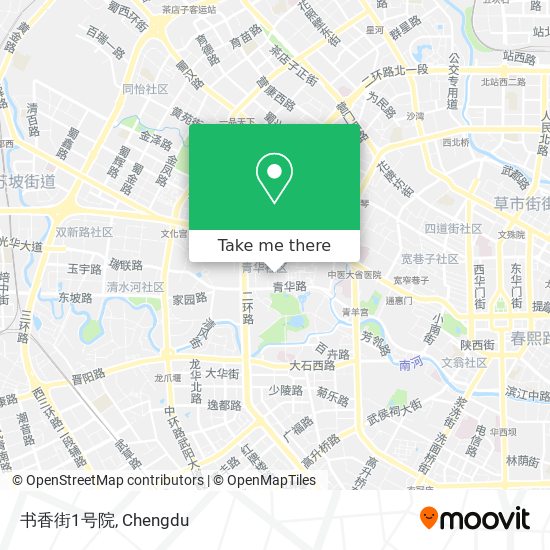 书香街1号院 map