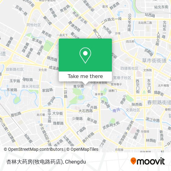 杏林大药房(牧电路药店) map