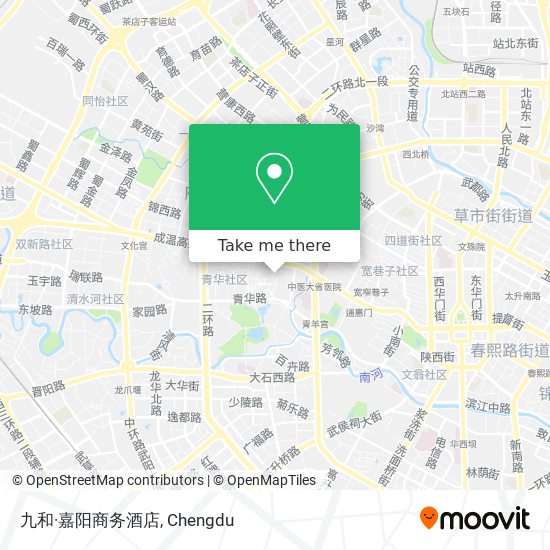 九和·嘉阳商务酒店 map