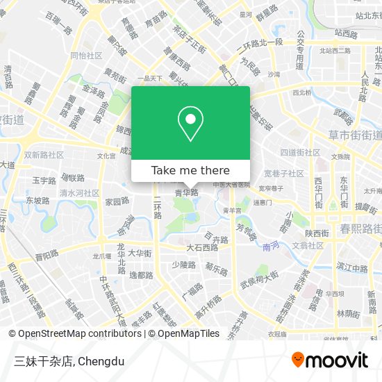 三妹干杂店 map