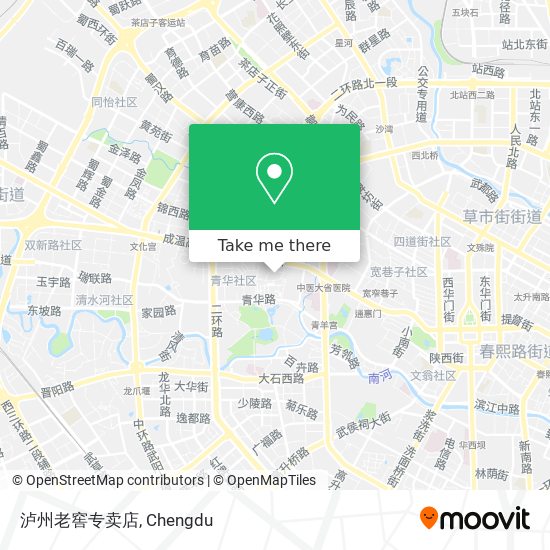 泸州老窖专卖店 map