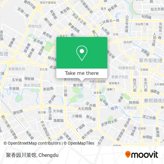 聚香园川菜馆 map