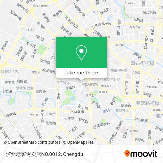 泸州老窖专卖店NO.0012 map