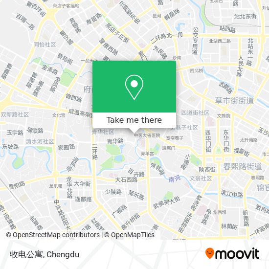 牧电公寓 map