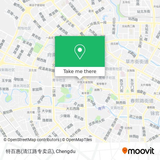 特百惠(清江路专卖店) map