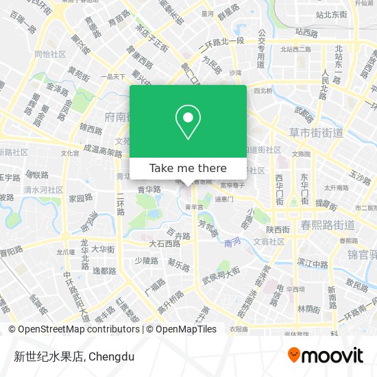 新世纪水果店 map