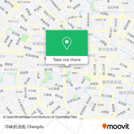 邛崃奶汤面 map