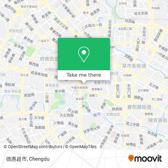 德惠超市 map